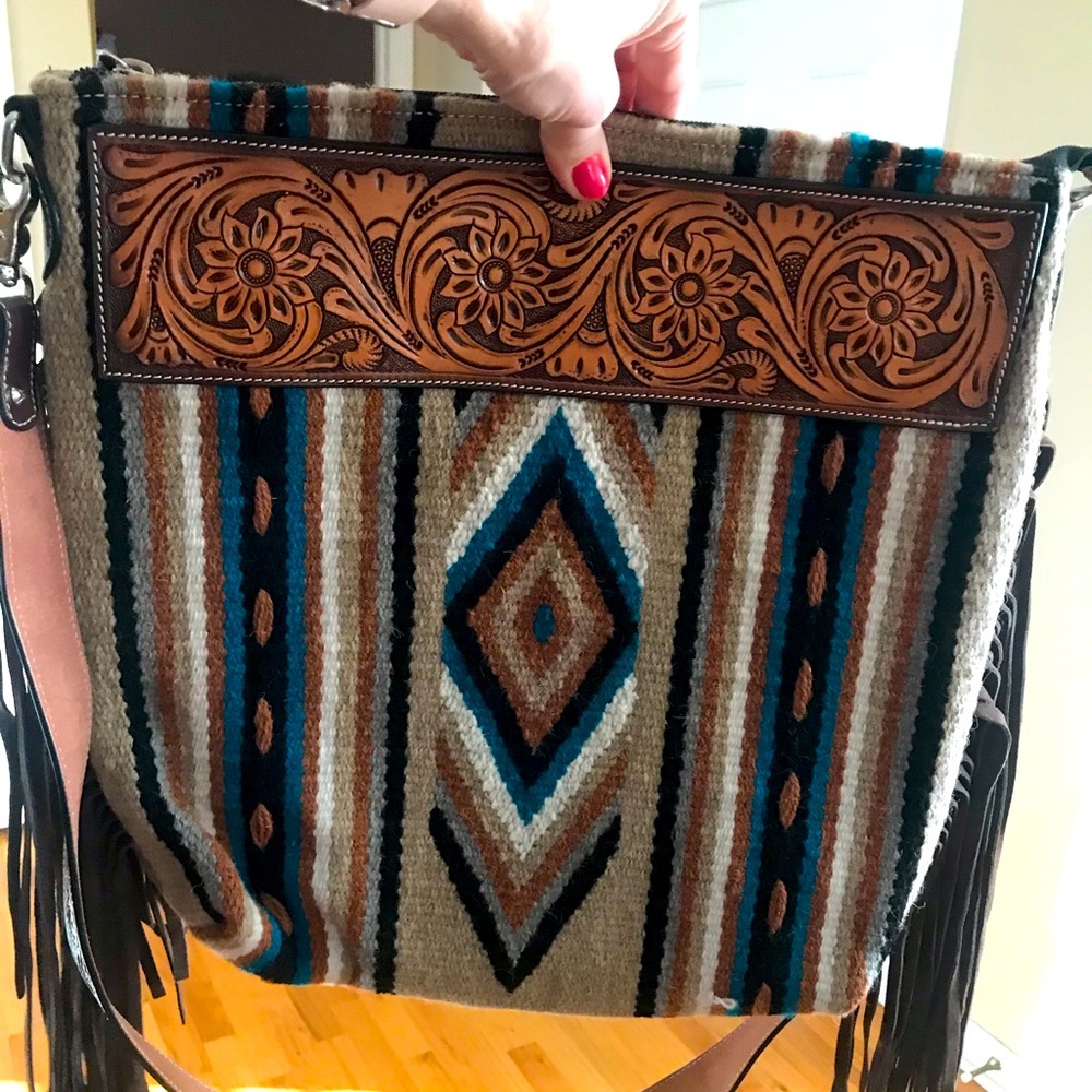 Rafter Ranch Company purse. “Saddle Blanket Purse”